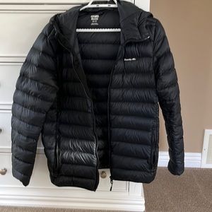 Roots hooded puffer jacket